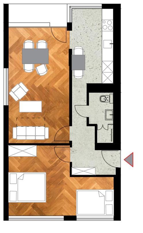 Wroc'Love Haukego Bosaka Check-In 24H Вроцлав Екстериор снимка